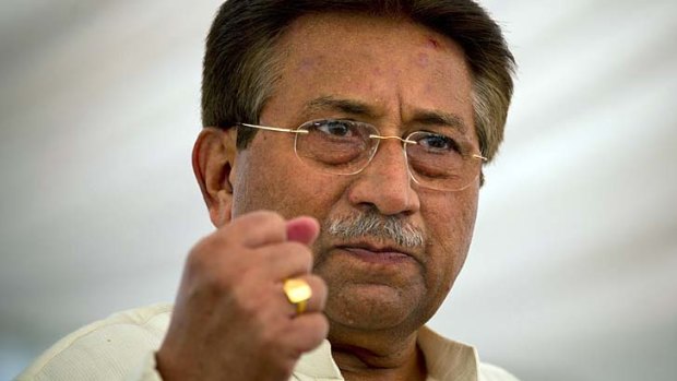 Rejected: General Pervez Musharraf will not be able to contest next month's national elections.