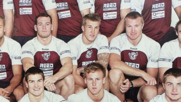 Hodkinson with Daly Cherry-Evans at Manly.
