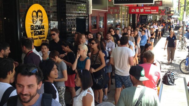 GYG's first Perth store gave away 1,430 free burritos within three hours of opening