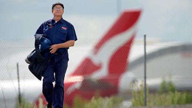 Reducing its bases ... Qantas will axe another 500 engineering jobs in Sydney and Victoria.
