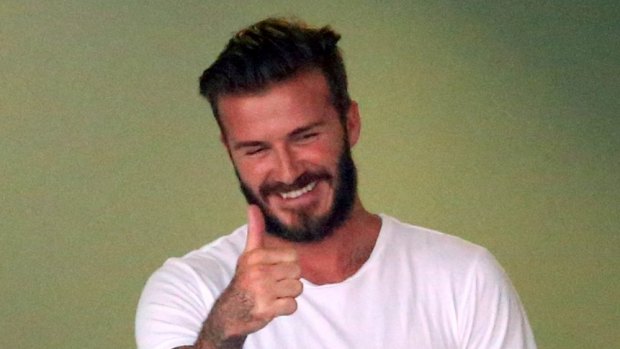 David Beckham: raised the profile of football in the US.
