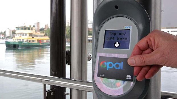 Swipe and save: The Opal card offers significant incentives for commuters.