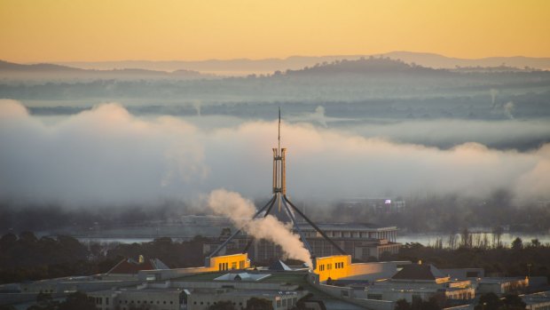 Canberra Times Winter photocomp (2016) - Dylan Valentine Address: 5 Avery Place Fraser ACT 2615 Phone number: 0439394929 Photo information: DSC_0540: Photo title - The early bird gets the worm Description - Got up nice and early to watch the sunrise at the National Arboretum in Canberra. The temperature and the fog meant I had the whole place to myself and as the sun rose above the fog a magpie flew over and sat atop the birds head giving me a great shot. Date taken - 14/06/2016 DSC_0646: Photo title - The house that Romaldo built Description - Witnessing the first rays of light hit Parliament House and the fog rise off Lake Burley Griffin from the top of Red Hill was a great way to start a chilly Canberra day. Date taken - 16/06/2016