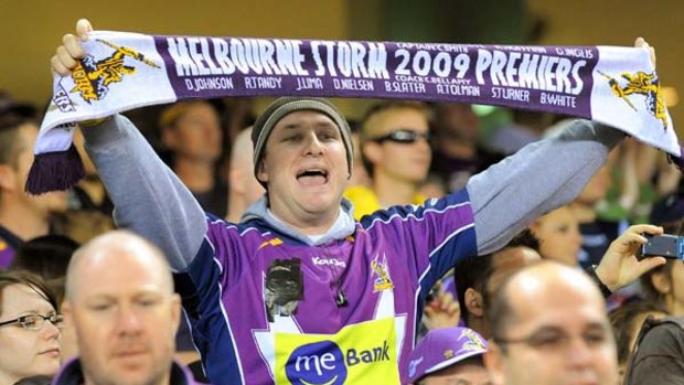 Last night nearly 24,000 turned out to see the Storm pummel the New Zealand Warriors 40-6, in the champion side's first game since it was last week found guilty of salary-cap rorting.