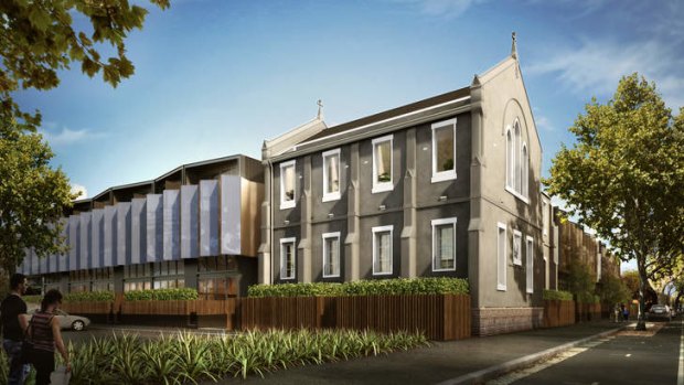 A $60 million terrace development is planned for the old Steiner school site in Abbotsford.