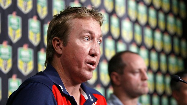 These stories need to be written: Roosters coach Trent Robinson.