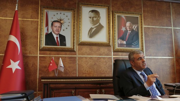 Turkey's Deputy Prime Minister Veysi Kaynak tells the Associated Press that pressure on Qatar to shutter its Turkish base amounts to a violation of Qatar's sovereign rights.