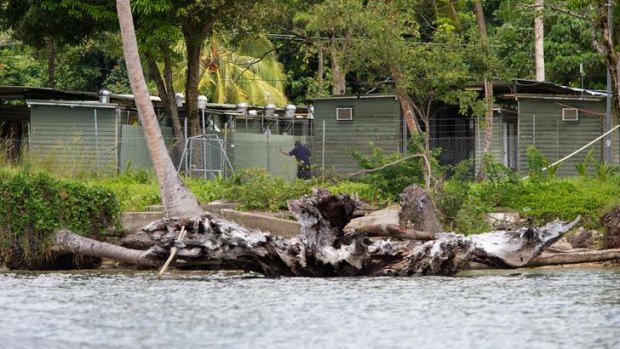 Tensions high: Manus Island.