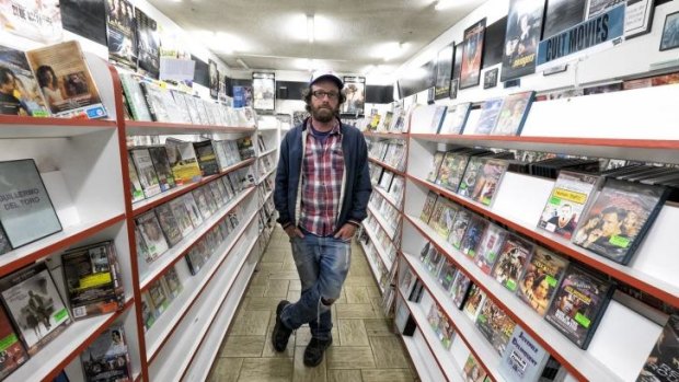 Rob Jones  is shutting his video store Movie Reel, one of the last left in the inner suburbs, in Northcote.