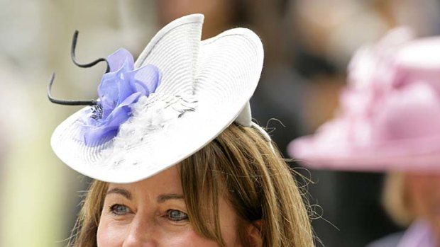 Carole Middleton at Ascot in 2010.