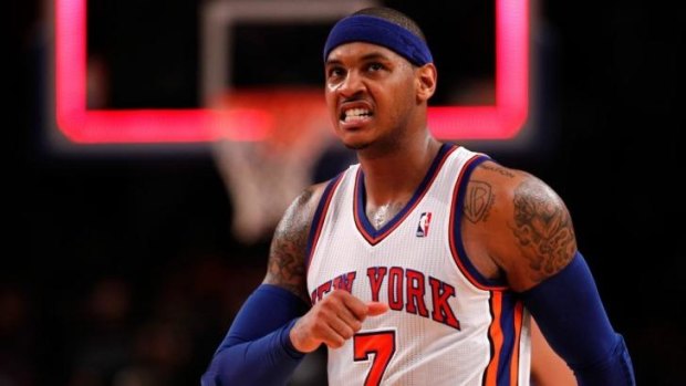 A New York Knick for the long haul: Carmelo Anthony.