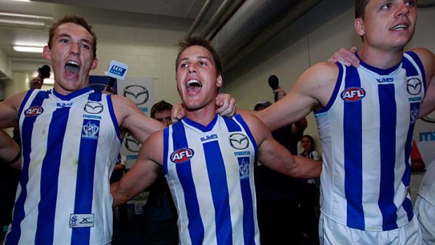 North Melbourne, rarely granted prominent game times, such as Friday night footy, plays Gold Coast and GWS twice in 2012.