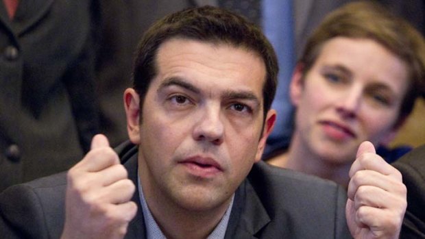 "A common European solution has to be found" ... Alexis Tsipras, Greece's Syriza leader.