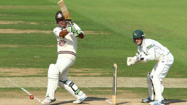 Final flourish:  Ricky Ponting signs off from first-class cricket with a century.