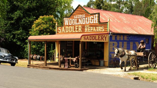 A recreation of the Tenterfield Saddlery for the <i>Not the Boy Next Door</i> mini-series. 