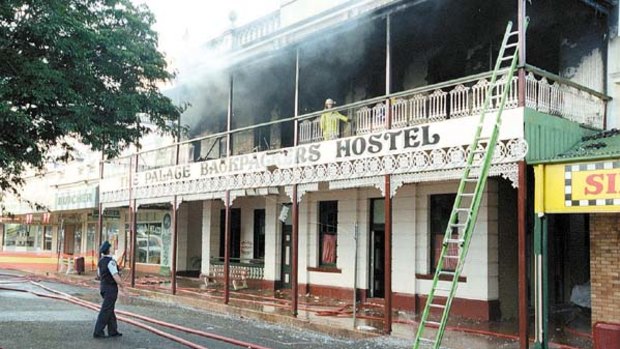 The Palace backpacker hostel in Childers.