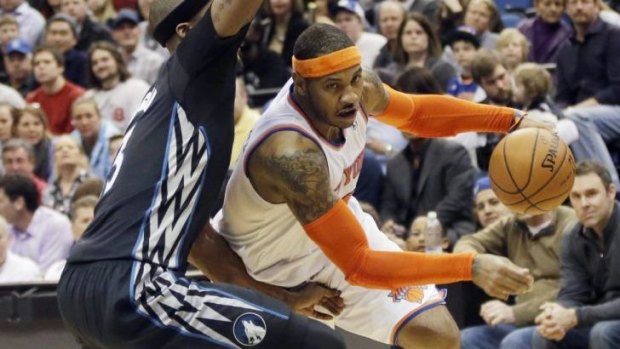 Melo in demand: New York forward Carmelo Anthony is one of the hottest free agents on the NBA open market.