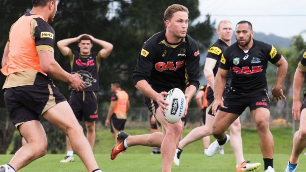 Not a sufer, dude: Matt Moylan has made no noises about wanting out of Penrith.