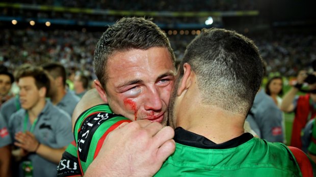Returning: Sam Burgess is coming back to the Souths after a stint in English rugby union. 