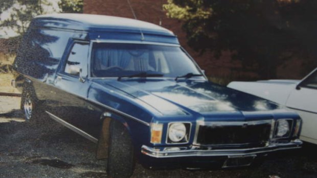 A picture of a car similar to the one police believe was involved in a hit and run in 1987.