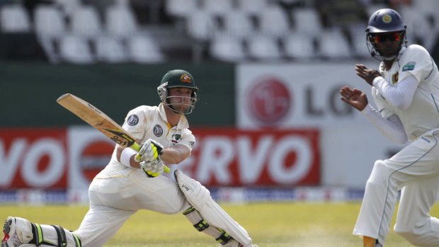 Took his chance ... Phillip Hughes looks certain to be part of the Australian squad to tour South Africa in October.