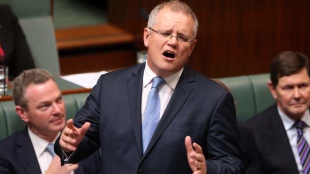 Scott Morrison warns during Monday's question time he won't soften his approach.