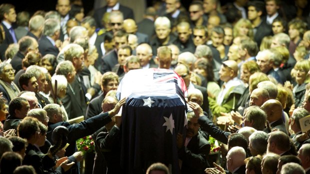 In 2011, Festival Hall hosted a state funeral for world champion boxer Lionel Rose.