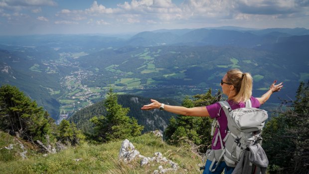 Viktor Frankl regularly spent time in the Viennese Alps, about an hour outside the city.