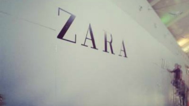 The new Zara store will open on the top floor of the Canberra Centre.