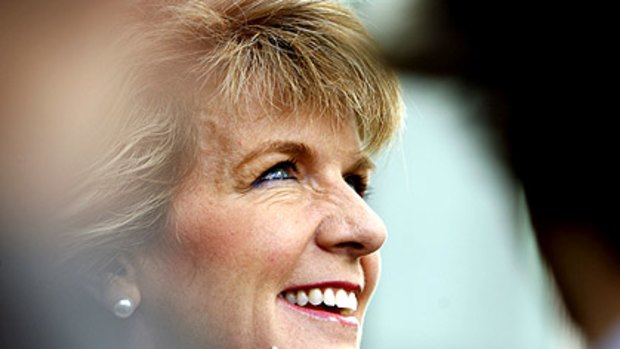 Julie Bishop has stepped down as Opposition treasury spokesperson.