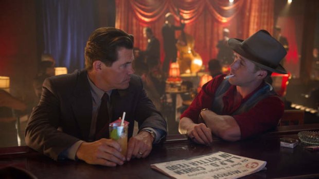 Under cover ... Josh Brolin and Ryan Gosling play cops in Gangster Squad.