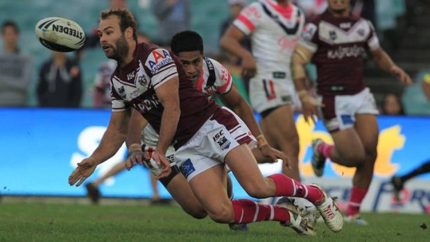 Not risking it ... Manly coach Geoff Toovey has ruled Brett Stewart out of Friday's clash with the Bulldogs.