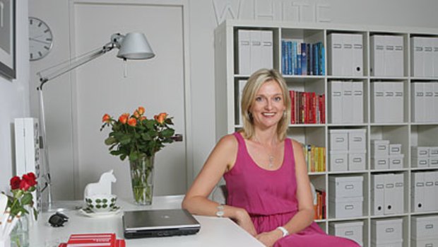 Kristina Karlsson in her own office.