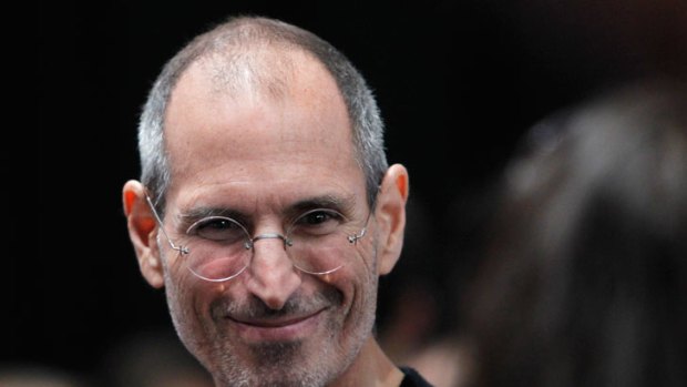 Late Apple CEO Steve Jobs: Developed an "almost messianic aura".