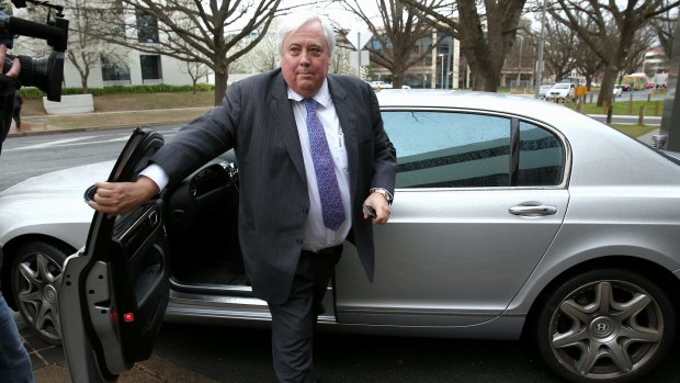 Clive Palmer has helped repeal the mining tax bill in the Senate.