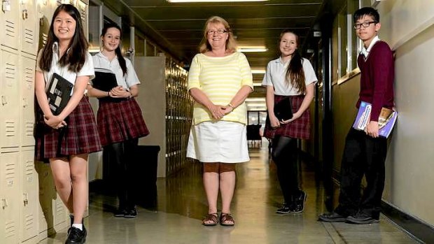 Non traditional: St Albans Secondary College students perform above the national average.
