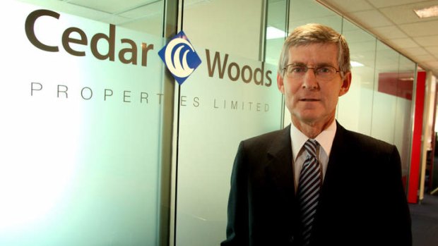 Cedar Woods managing director Paul Sadlier.