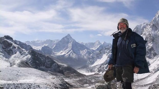 Epic journeys ... Greg Babbage on his 157-day trek along the Great Himalaya Trail.