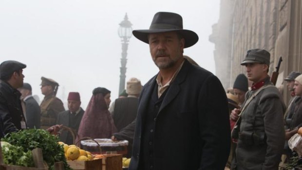Russell Crowe plays Joshua Connor, a man who goes to Turkey after the war to find the bodies of his three sons.