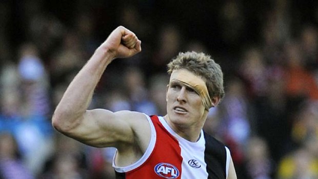 Saints ruckman Ben McEvoy is going to "get a good crack at it" in coming weeks.