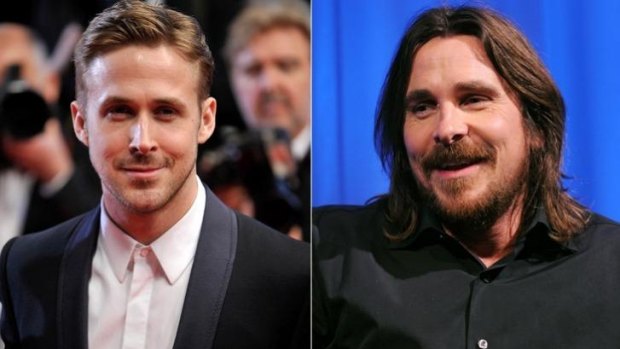 Ryan Gosling and Christian Bale.