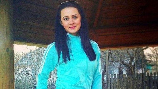 Yekaterina Parkhomenko caused a social media storm after she posted pictures of herself on Instagram claiming she was wearing make-up looted from the downed Malaysia Airlines flight, according to reports