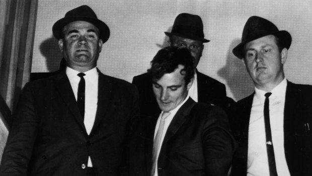 Legendary crooked detectives such as Freddie Krahe (left) mentored Roger Rogerson, who set the gold standard for police corruption.