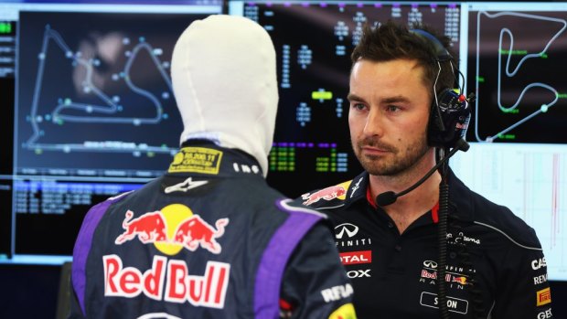Infiniti Red Bull Racing race engineer Simon Rennie