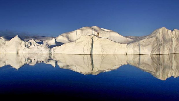 Steadily shrinking ... Greenland experienced melting across 97% of its surface in June and July this year.