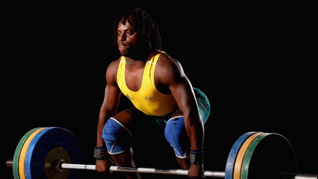 Australian weightlifter Daniel Koum.