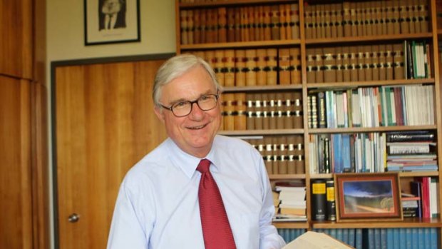 Justice Peter McClellan &#8230; keeping in touch with views of broader community.