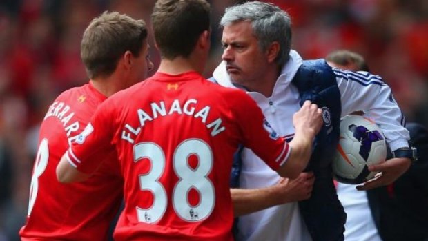 Mourinho's time wasting tactics infuriated Liverpool.