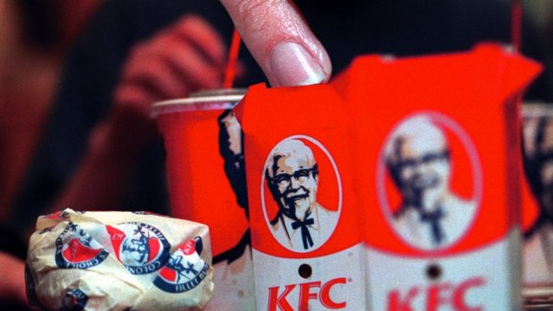 Same-store KFC sales rose 3 per cent.