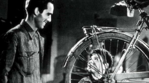 Vittorio de Sica's <i>The Bicycle Thief</i>.